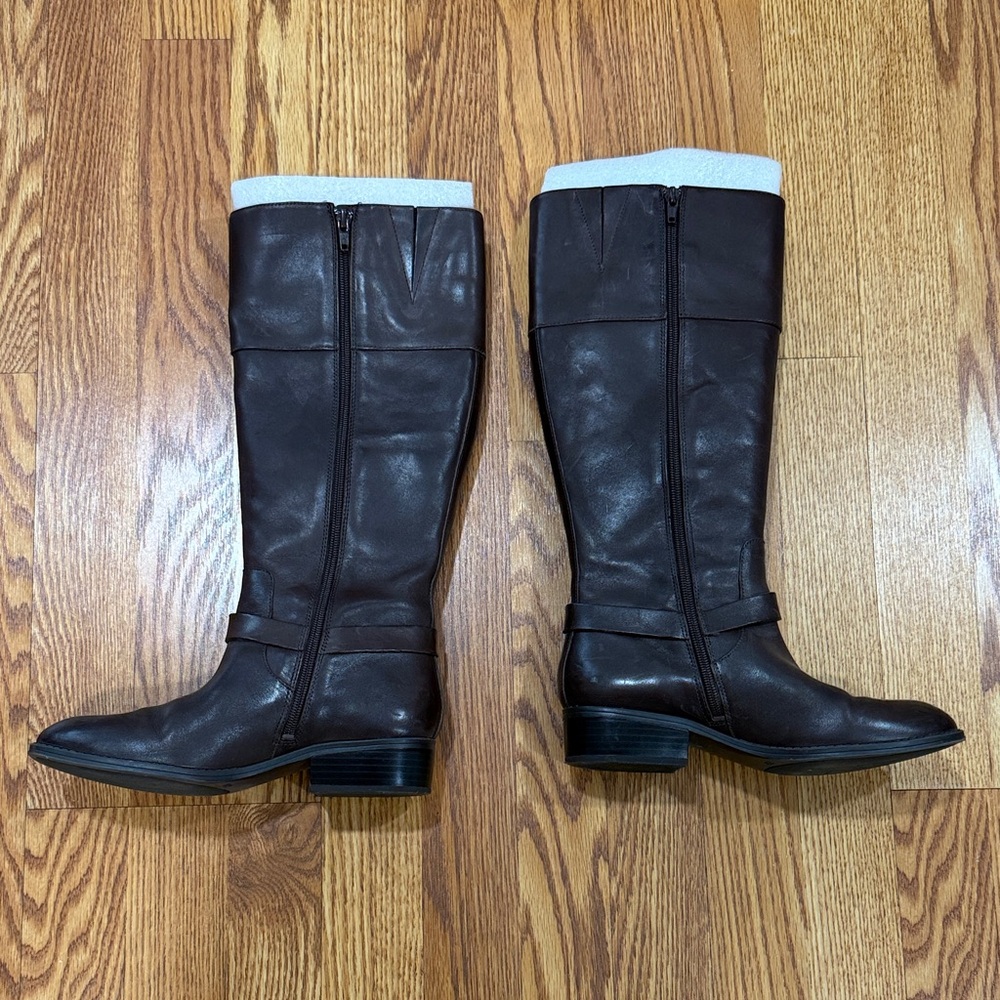Polo by Ralph Lauren Brown Heeled Boots